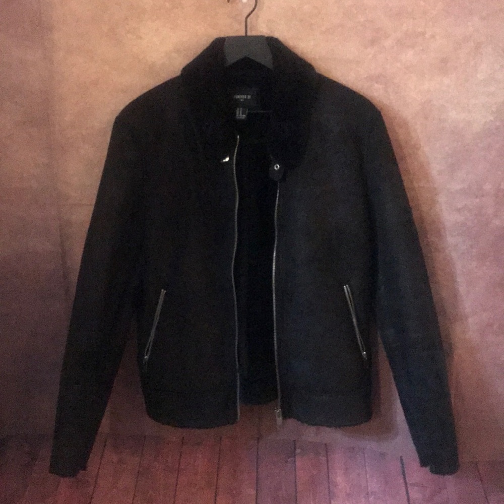 Black Bomber Jacket